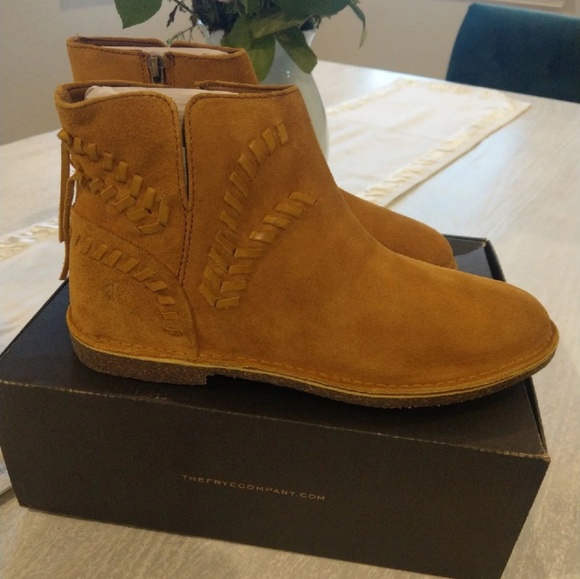 frye sierra whipstitch bootie